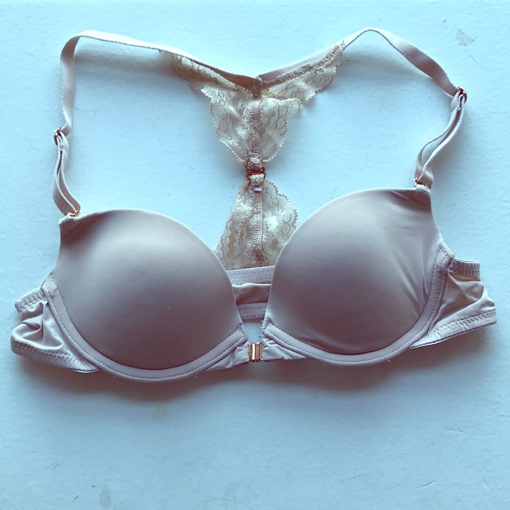 Anthropologie Lace Racer-back Bra